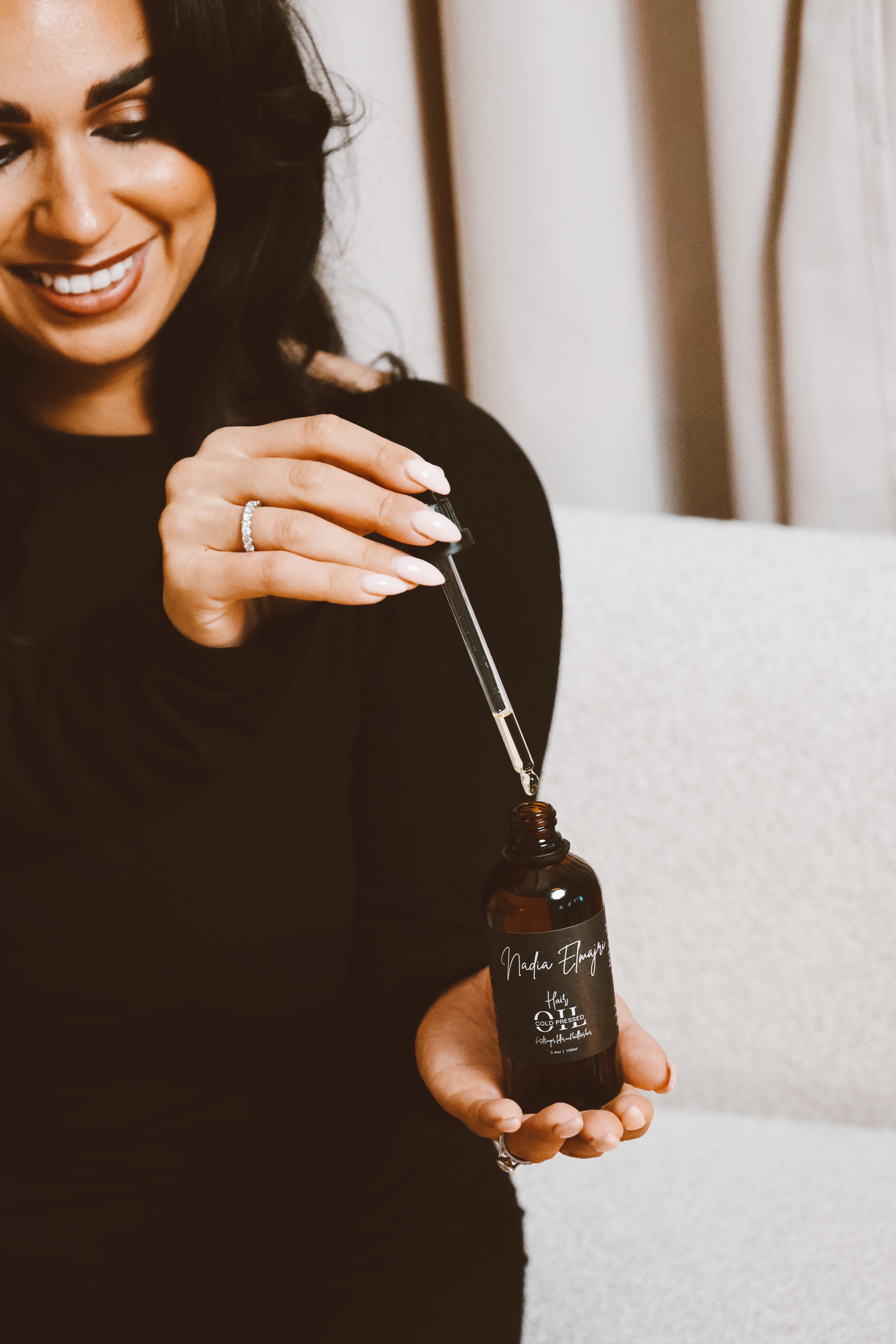 Nadia Elmajri Hair Oil